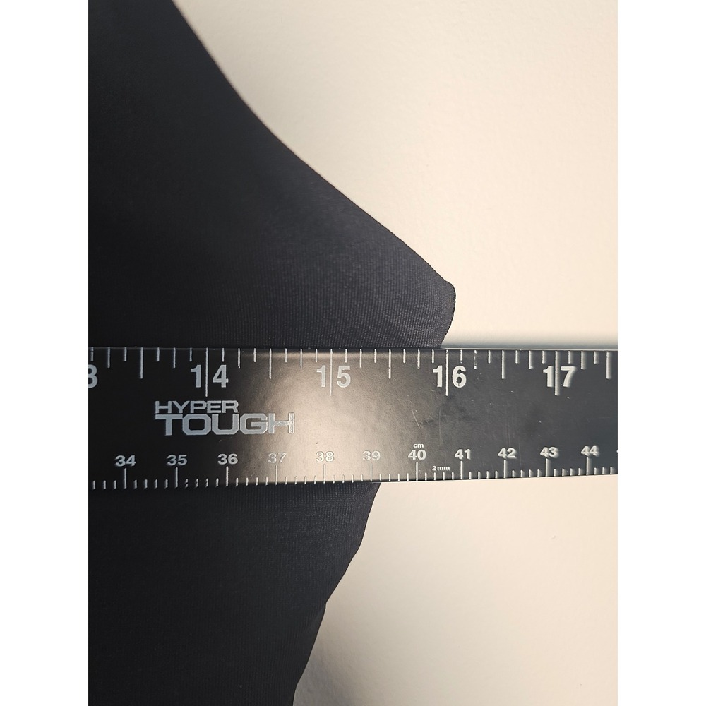 Athleisure Fabletics Active Tennis Dress Womens Medium Short Black Strappy Back - Picture 6 of 8